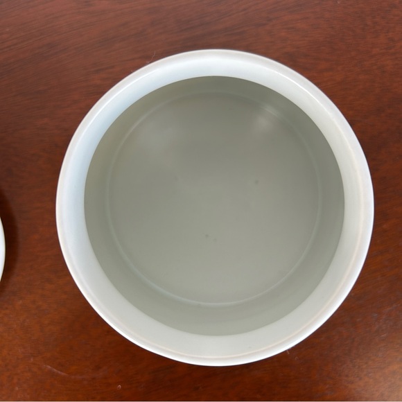 Vintage Royal Doulton Lambeth Stoneware "Shadow Play" Sugar Bowl England - Picture 7 of 9